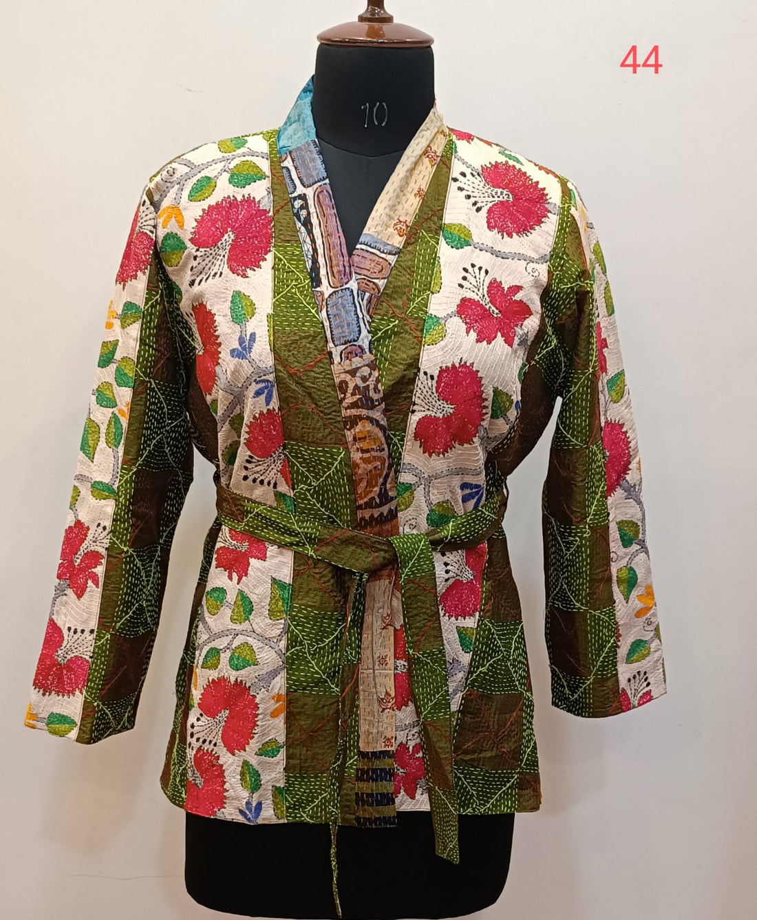 Tussar Kantha Stitch Women&