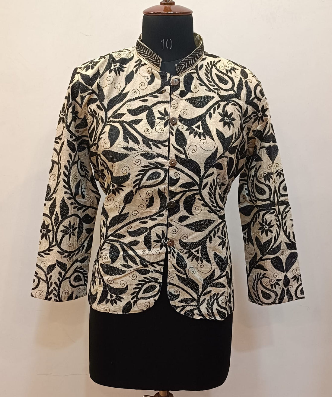 Tussar Kantha Stitch Women&