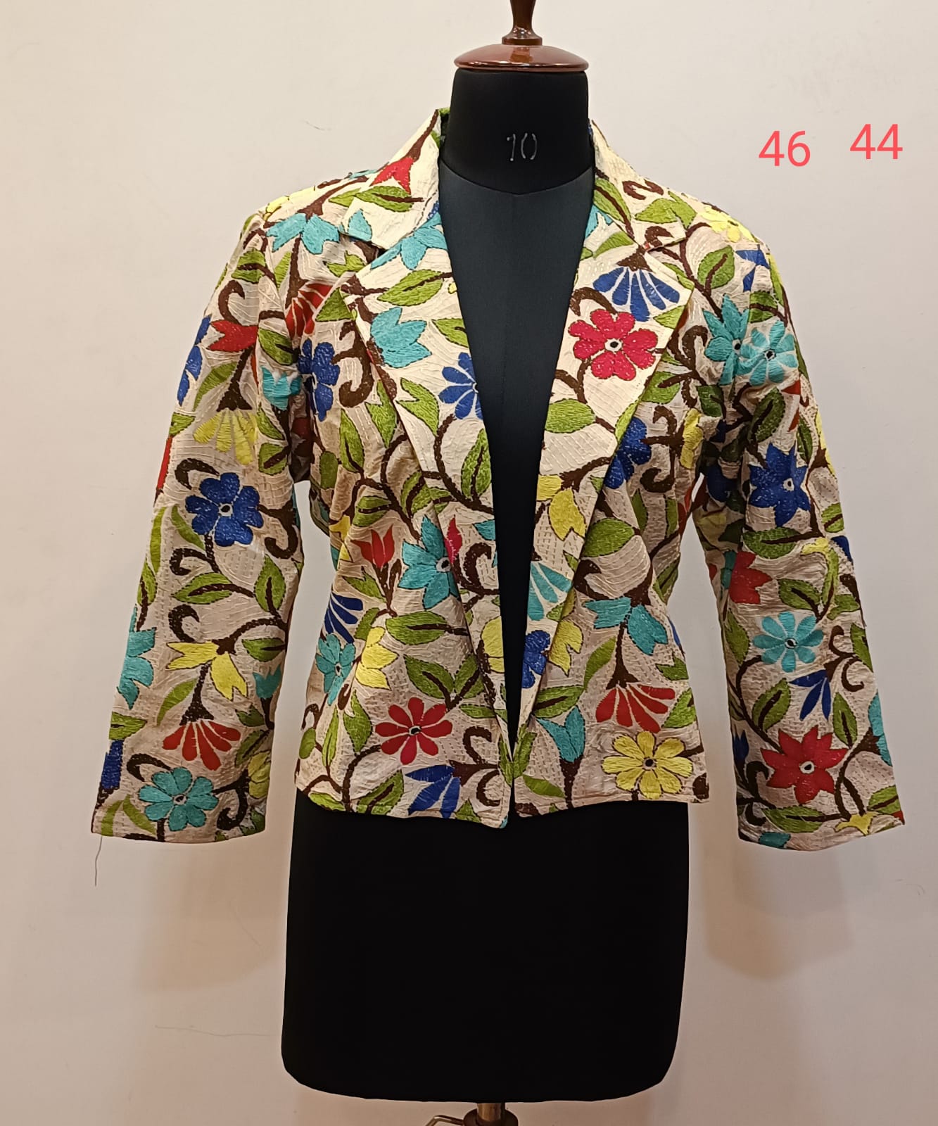 Tussar Kantha Stitch Women&
