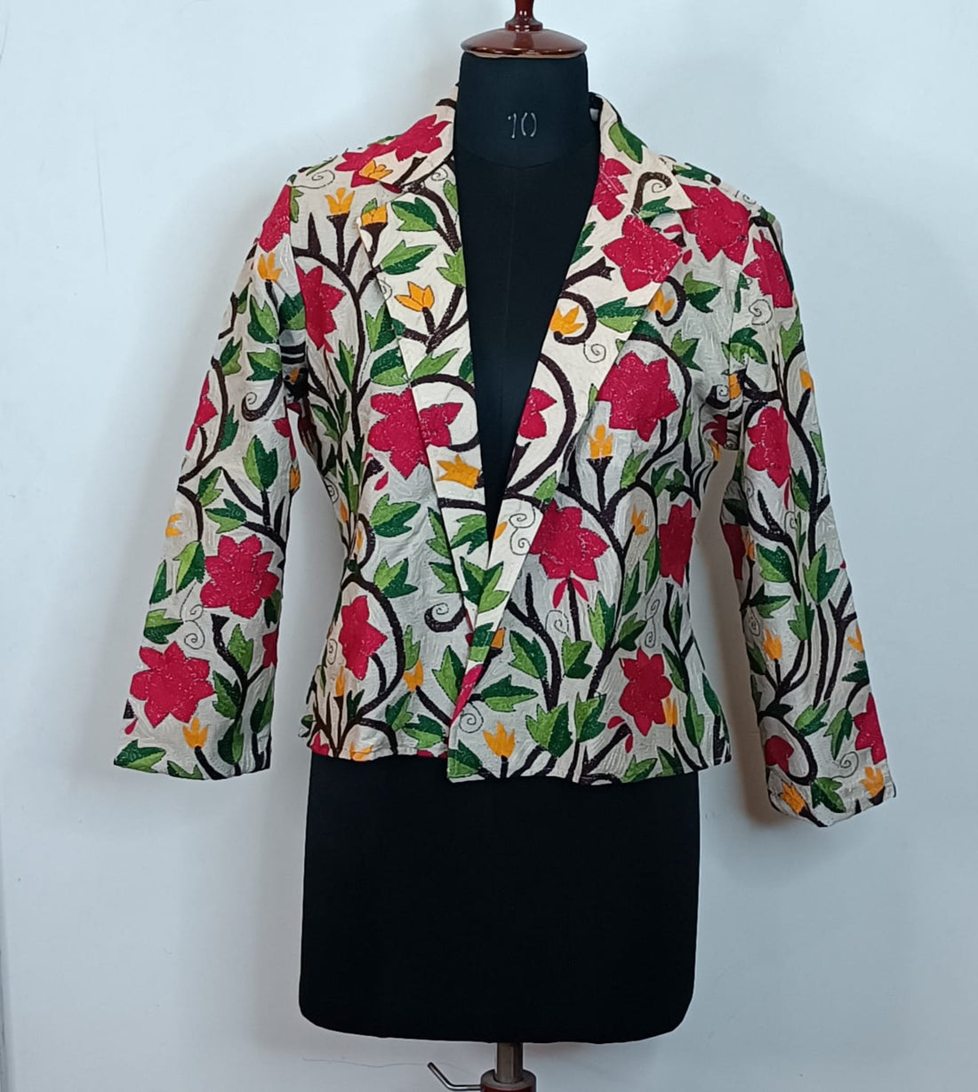 Tussar Kantha Stitch Women&