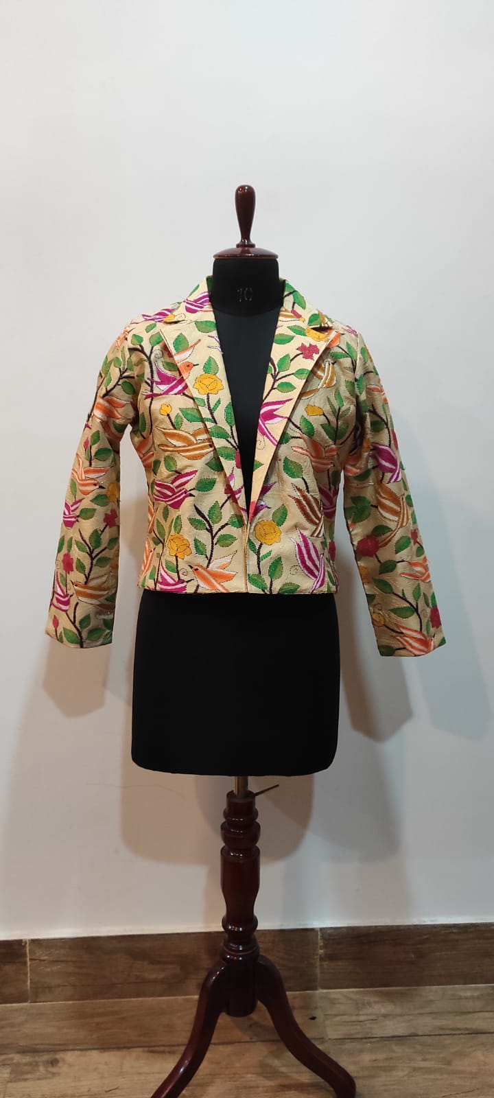 Tussar Kantha Stitch Women&