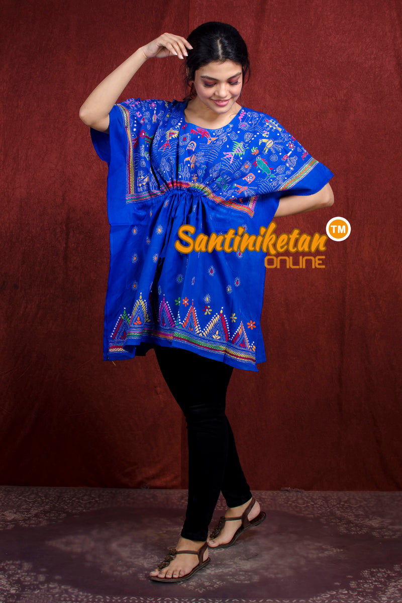 Kantha Hand Embroidery Kaftan SN20218476