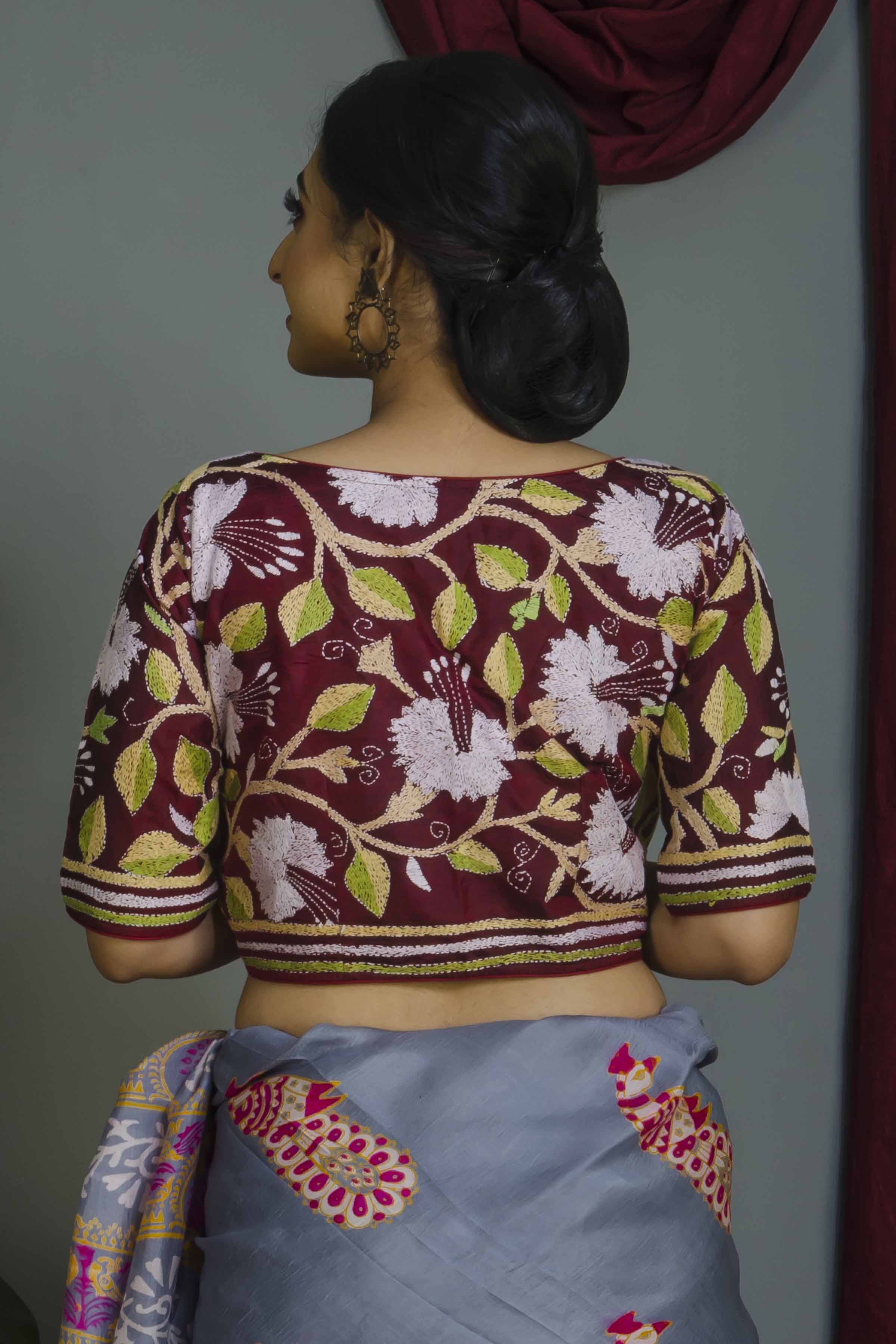 Kantha Stitch Blouse SN20224331