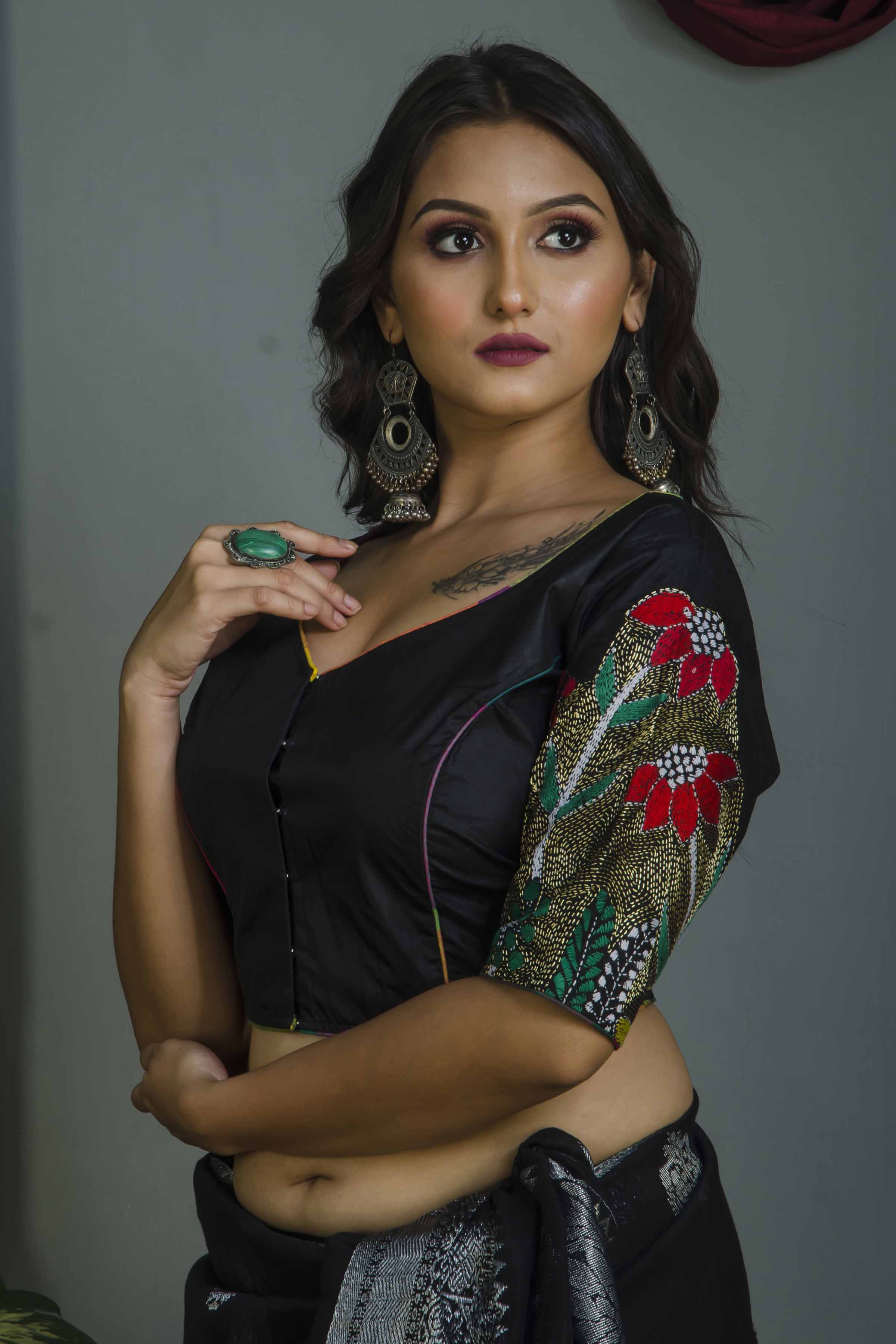 Kantha Stitch Blouse SN20224551