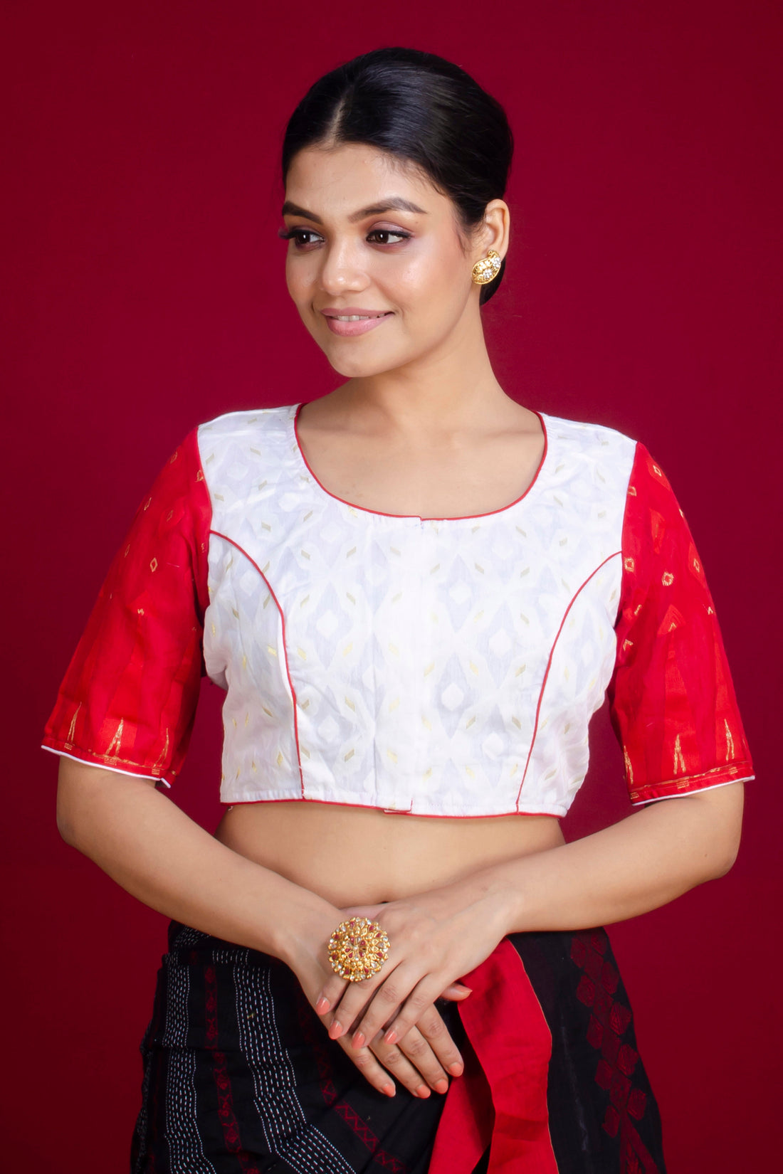 Jamdani Blouse SN20225657