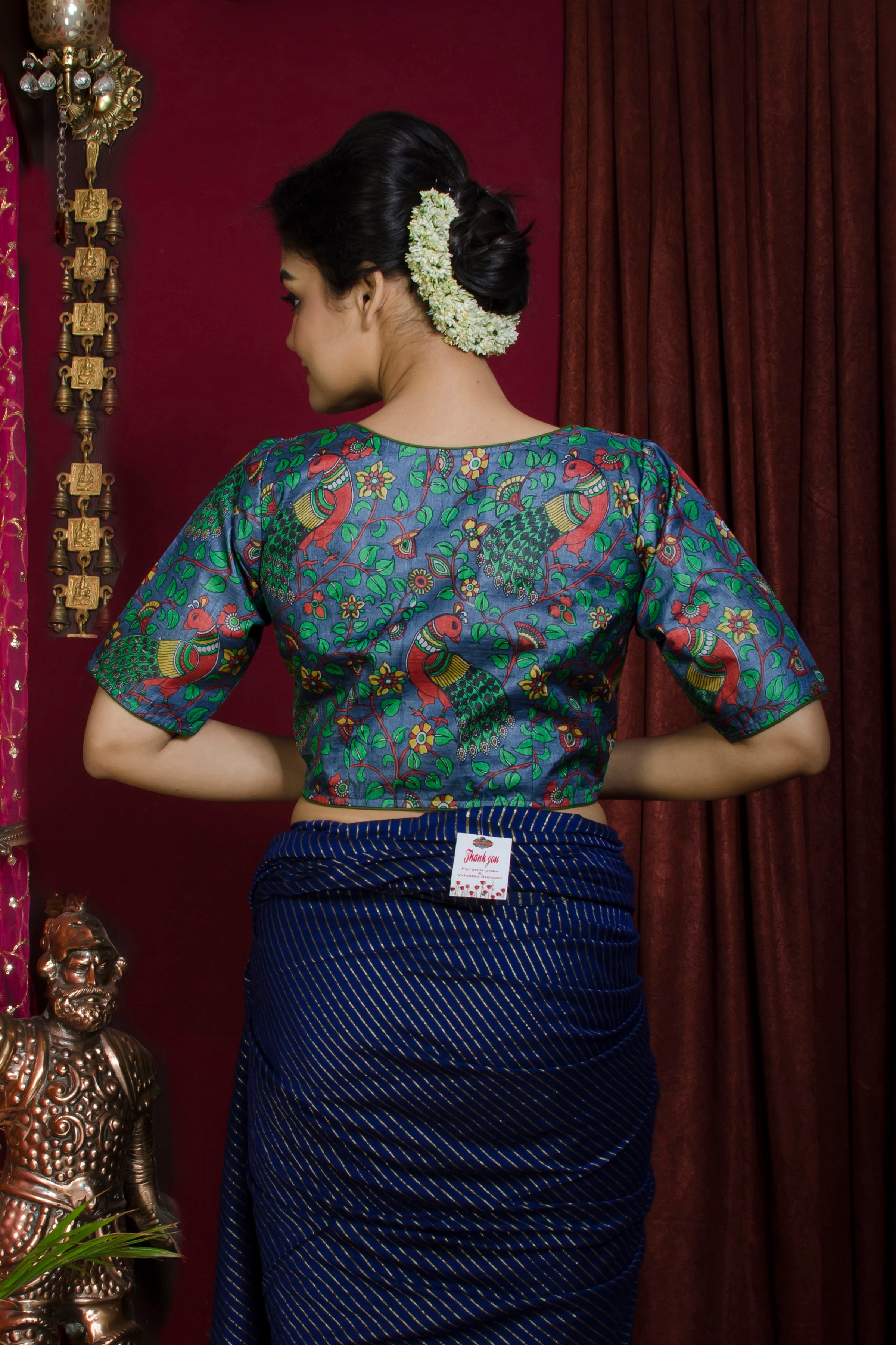 Tussar Kalamkari Blouse SN20227294