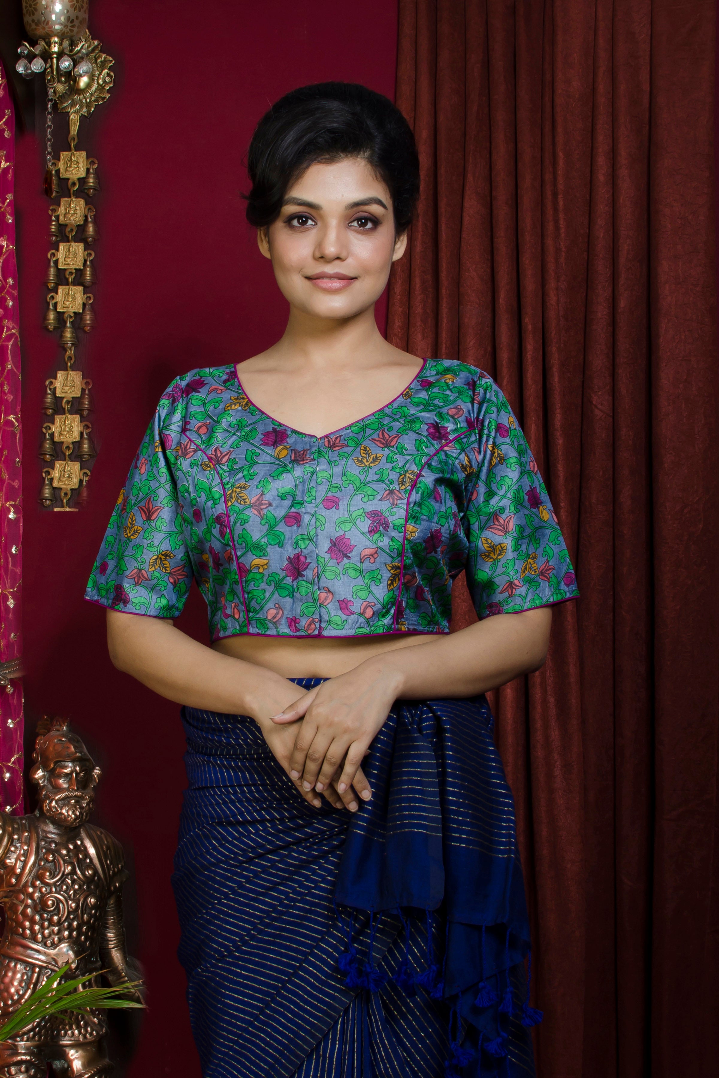 Tussar Kalamkari Blouse SN20227307