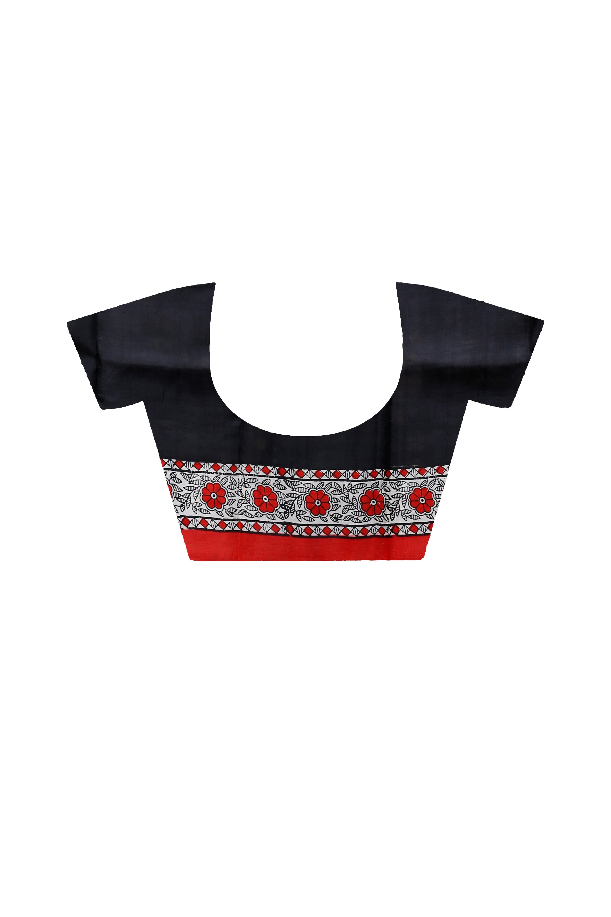 Hand Block On Murshidabad Silk SN20228852