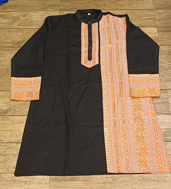 Designed Pure Cotton Panjabi SN2024WP104