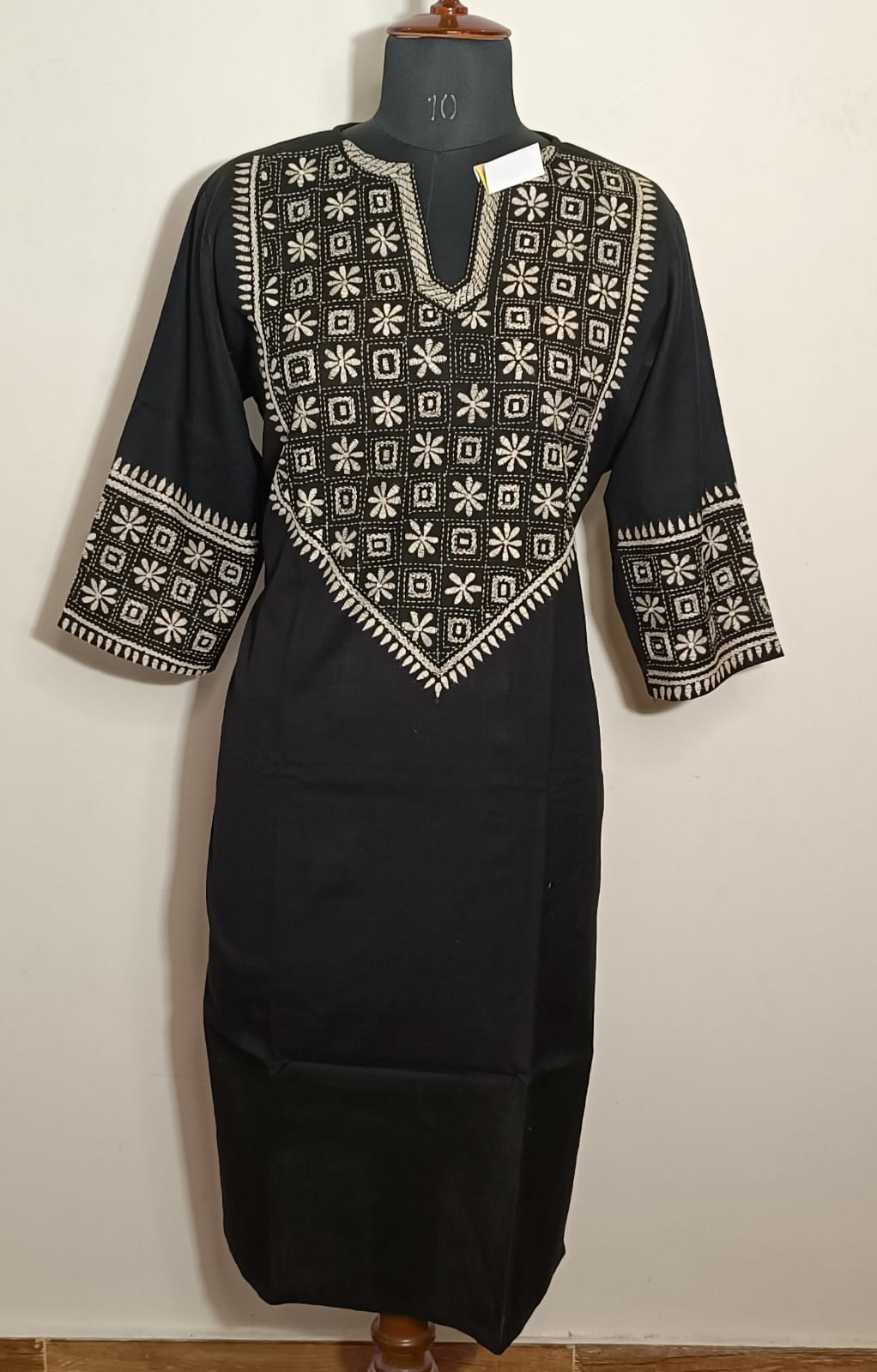 Pure Cotton Kurti With Exclusive Kantha Work SN2025WPCK147