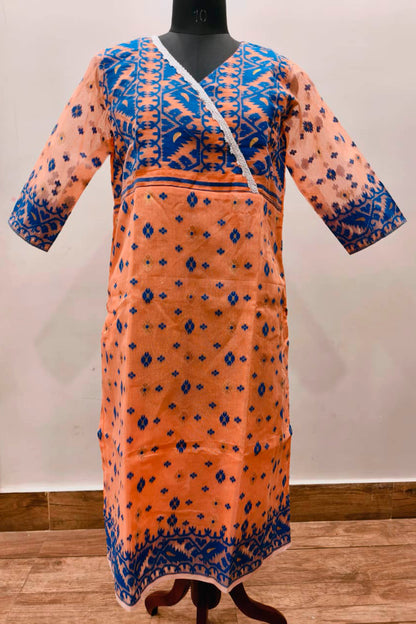 Resham Jamdani Kurti SN26WPRJ177