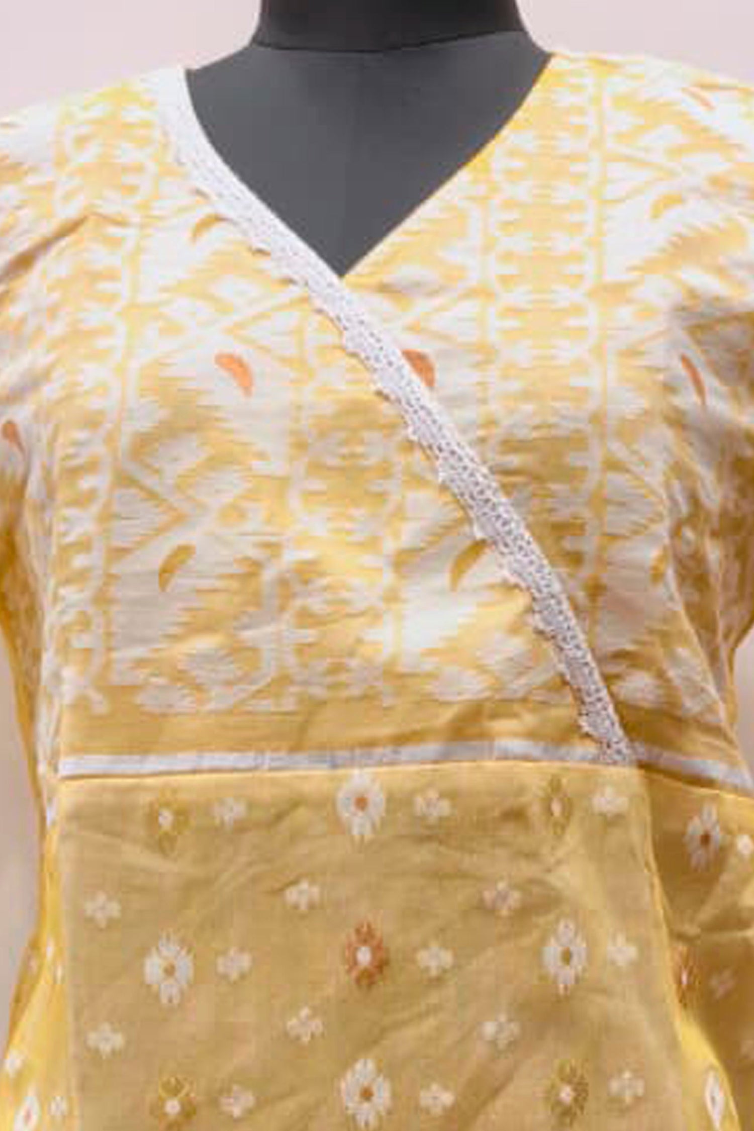 Resham Jamdani Kurti SN26WPRJ187