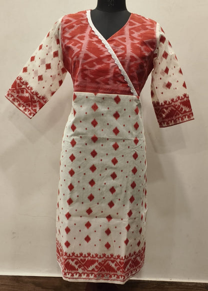 Resham Jamdani Kurti SN26WPRJ196
