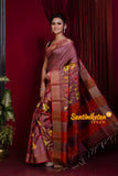 Pure Zari Tussar Hand Painted Saree SN20228098