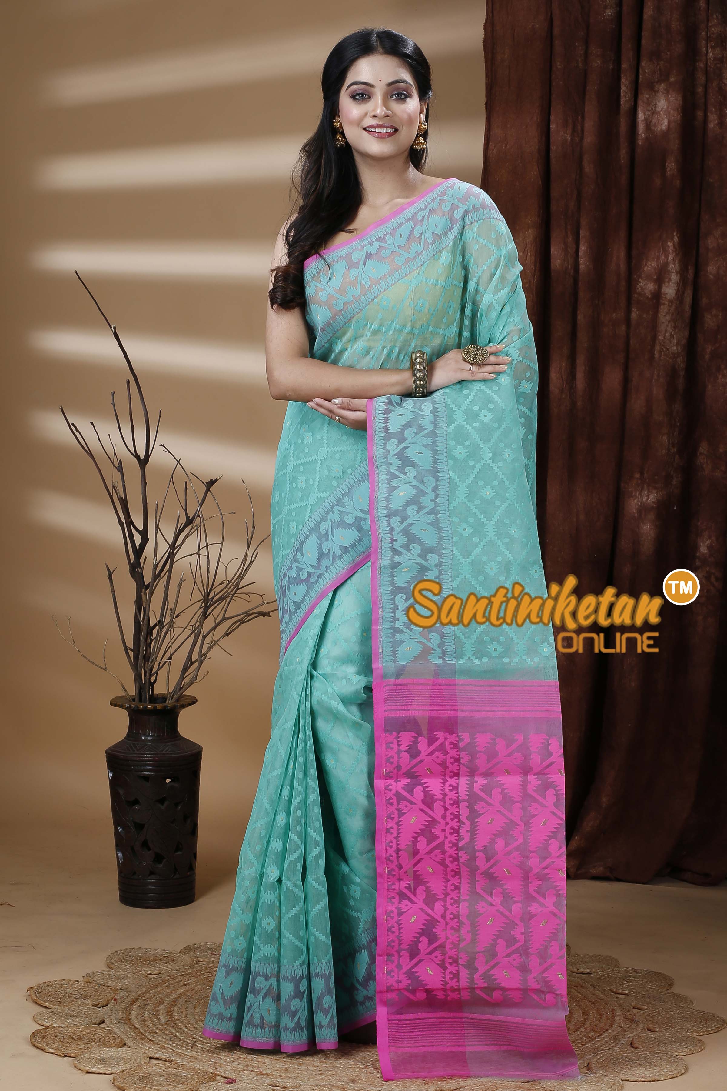 Resham Dhakai Jamdani SN202312059
