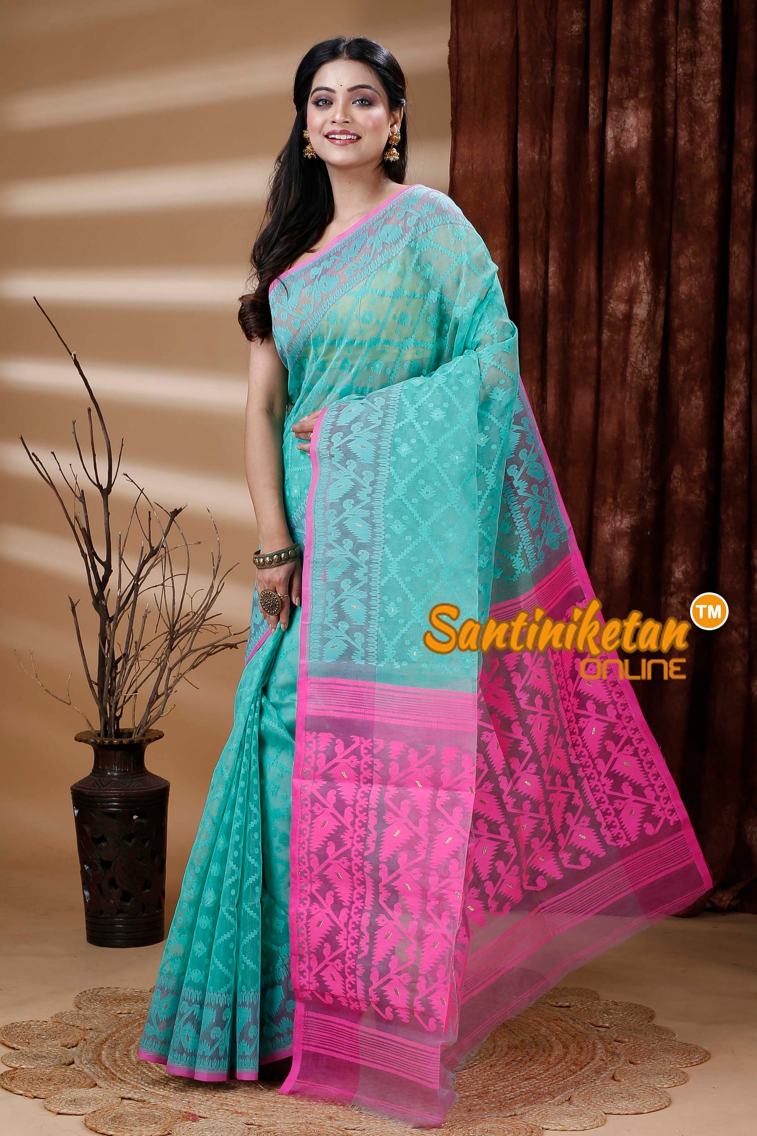 Resham Dhakai Jamdani SN202312059