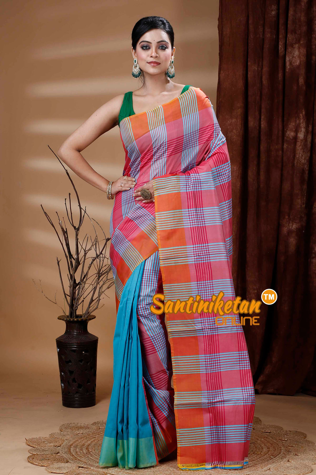 Bishnupur Katan Silk Saree SN202312307