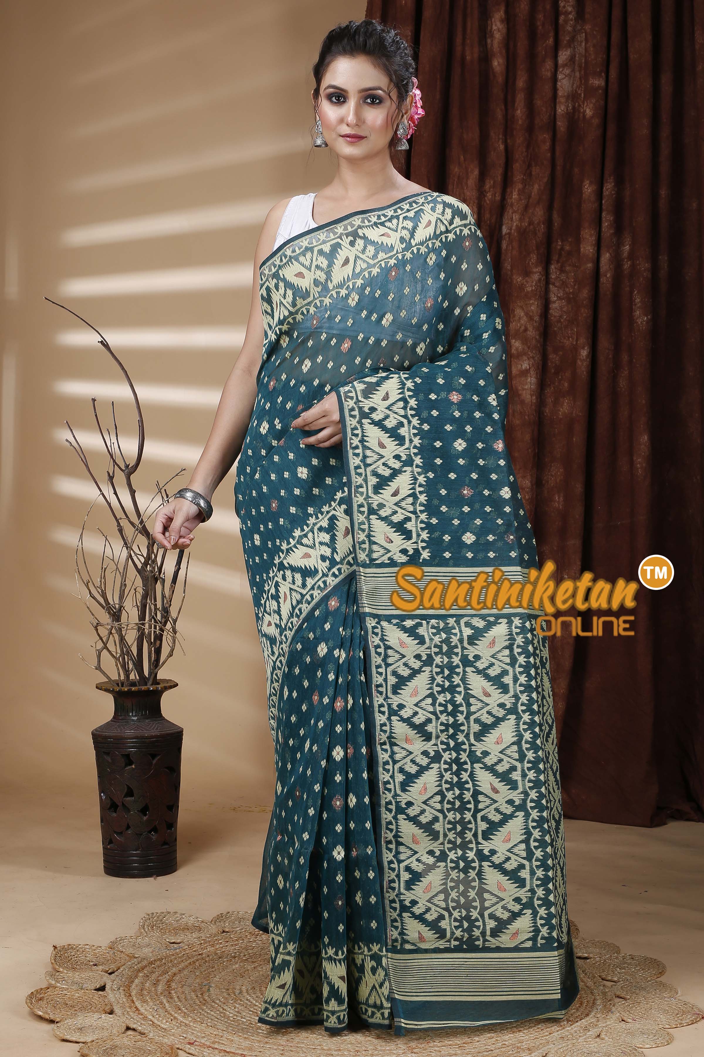 Resham Dhakai Jamdani SN202312672