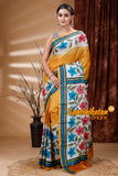 Pure Tussar Hand Painted Saree SN202313480