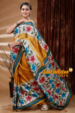 Pure Tussar Hand Painted Saree SN202313480