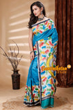 Pure Tussar Hand Painted Saree SN202314075