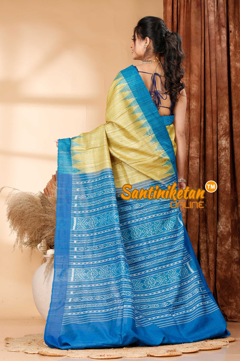 Pure Ghicha Tussar Traditional Odisha Ikkat Saree SN202419252