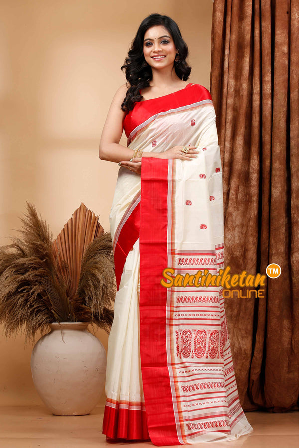 Pure Garad Silk Saree with Blouse SN202419625