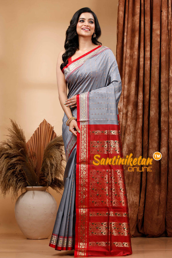 Katan Silk Bomkai Saree with Blouse SN202419880