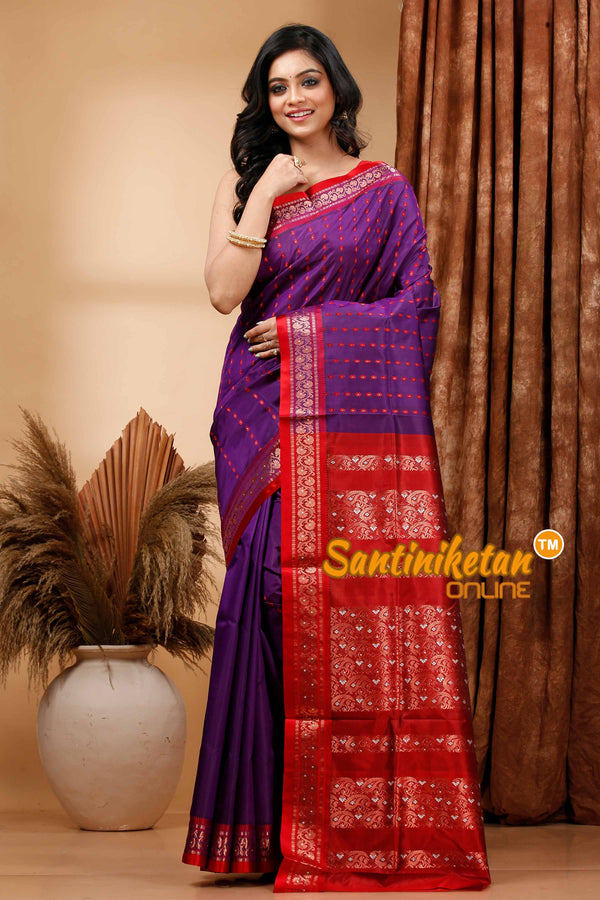 Katan Silk Bomkai Saree with Blouse SN202419890