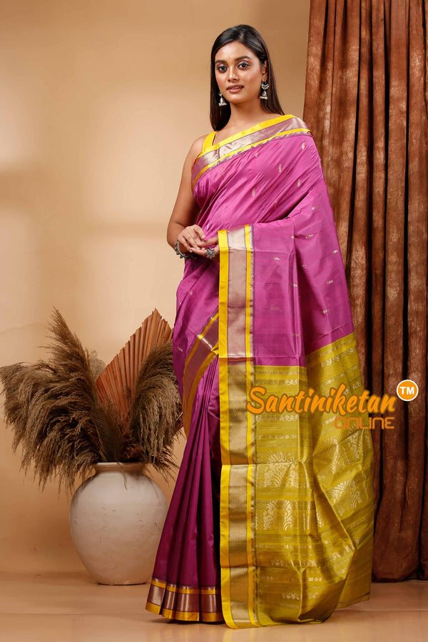 Kanjivaram Design Garad Silk Saree with Blouse SN202420316