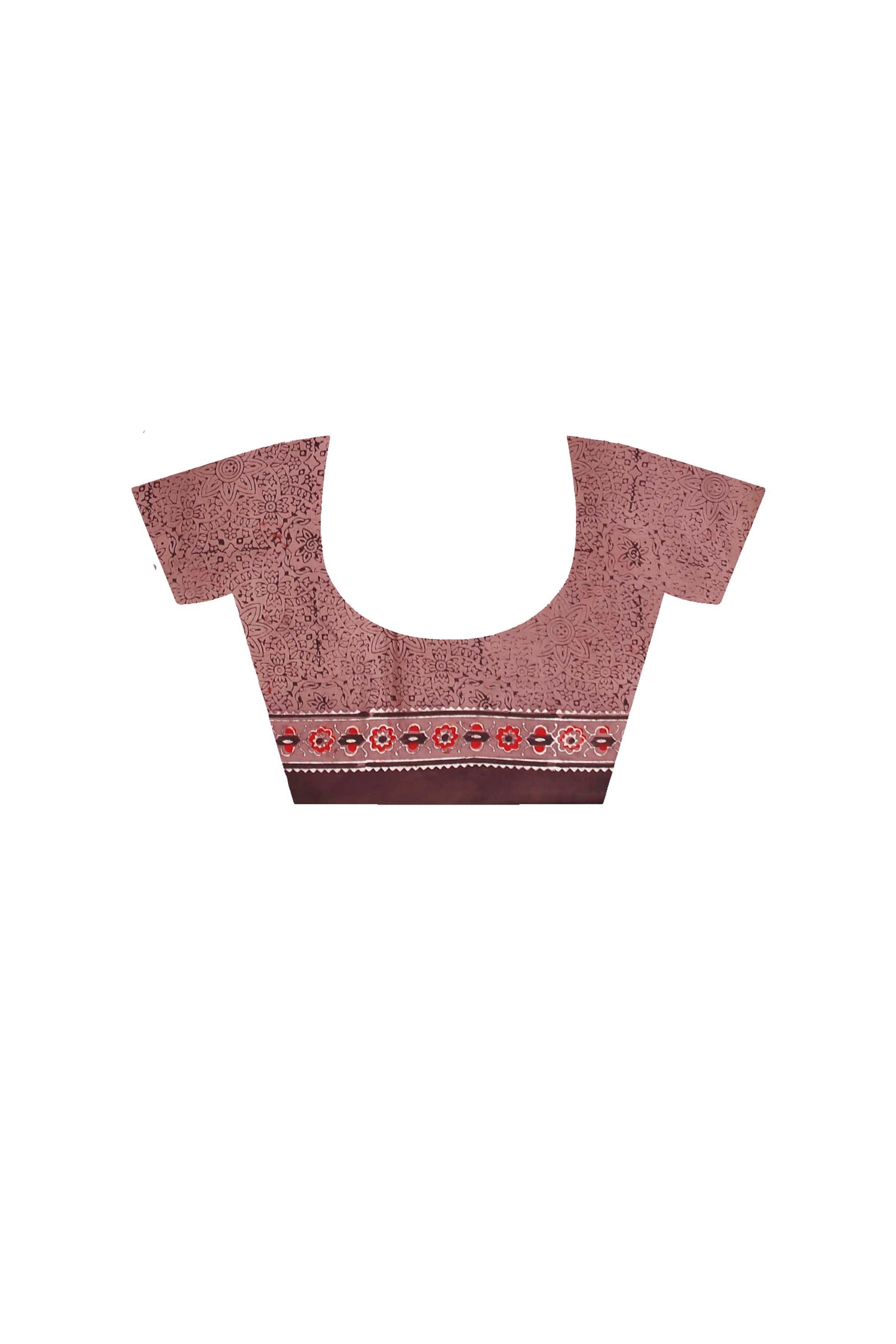 Ajrakh Hand Block On Modal Silk SN202521441
