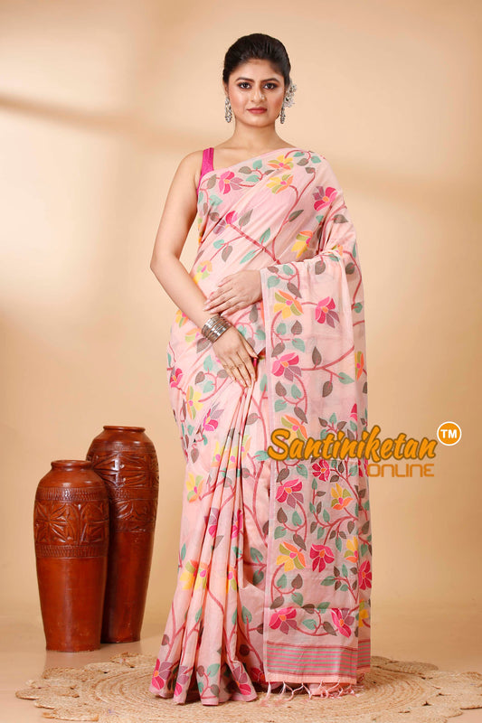 Muga Cotton Jamdani Saree SN202521862