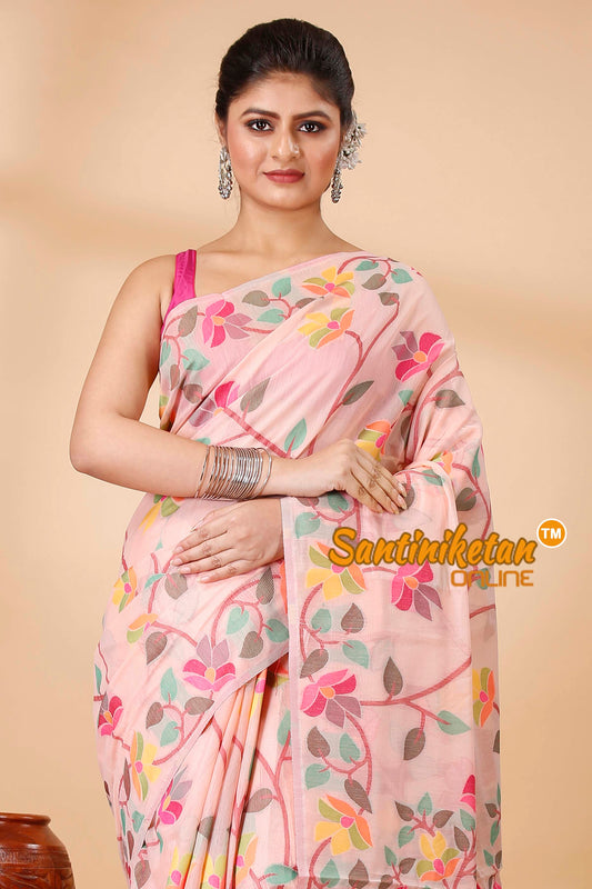 Muga Cotton Jamdani Saree SN202521862