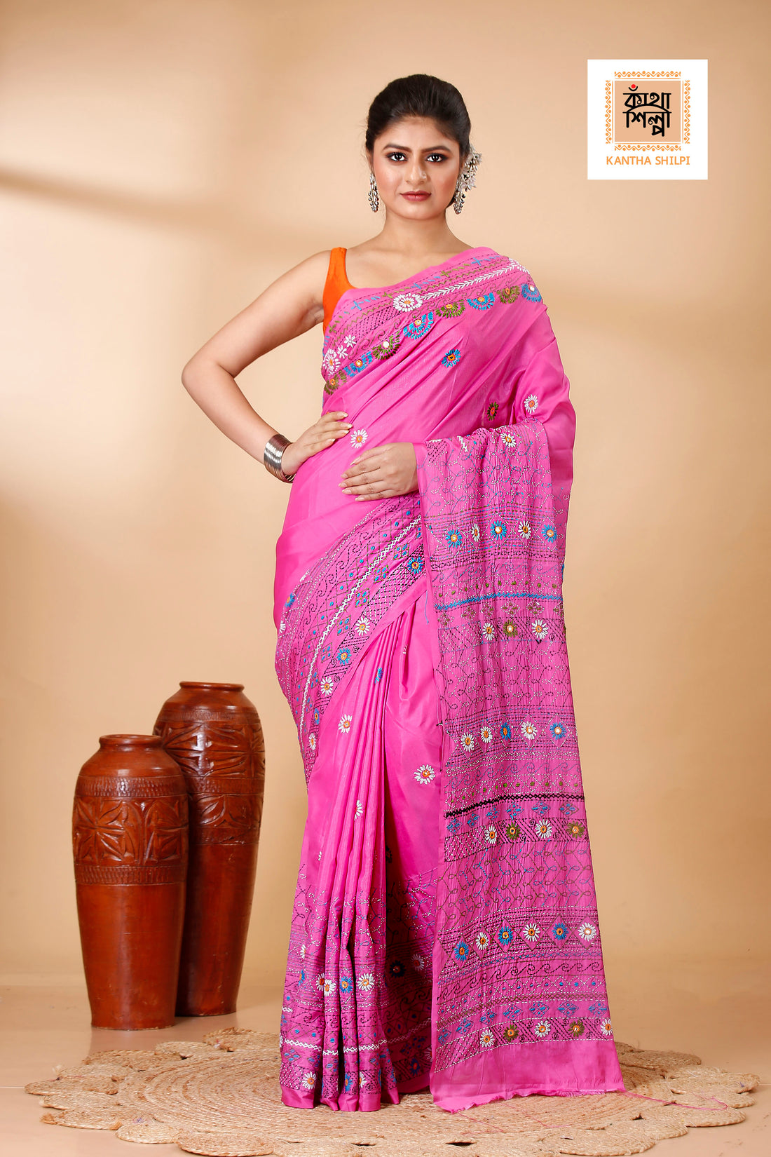 Bangalore Silk Lambani Stitch Saree SN202521940