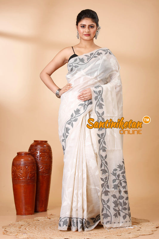 Muga Cotton Jamdani Saree SN202522019