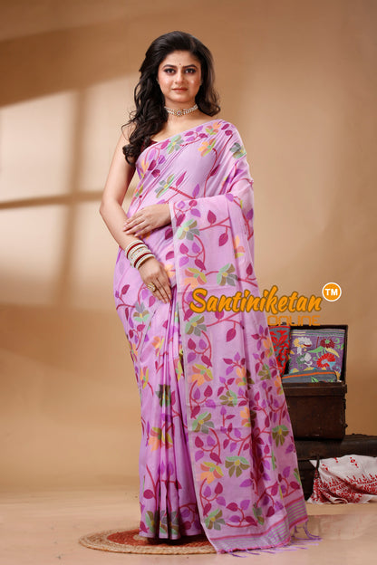 Muga Cotton Jamdani Saree SN202522619