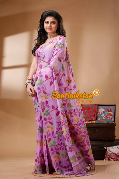 Muga Cotton Jamdani Saree SN202522619