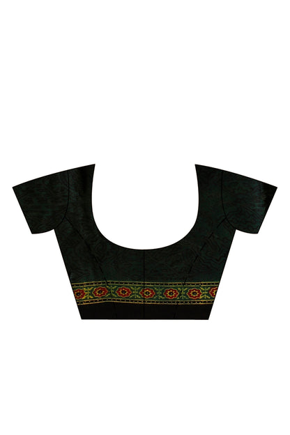 Ajrakh Hand Block On Modal Silk SN202522871