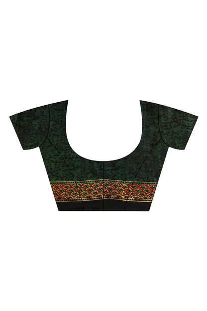 Ajrakh Hand Block On Modal Silk SN202523141