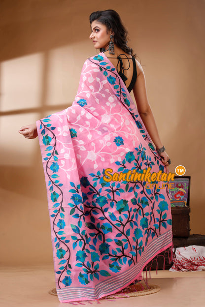 Muga Cotton Jamdani Saree SN202523249