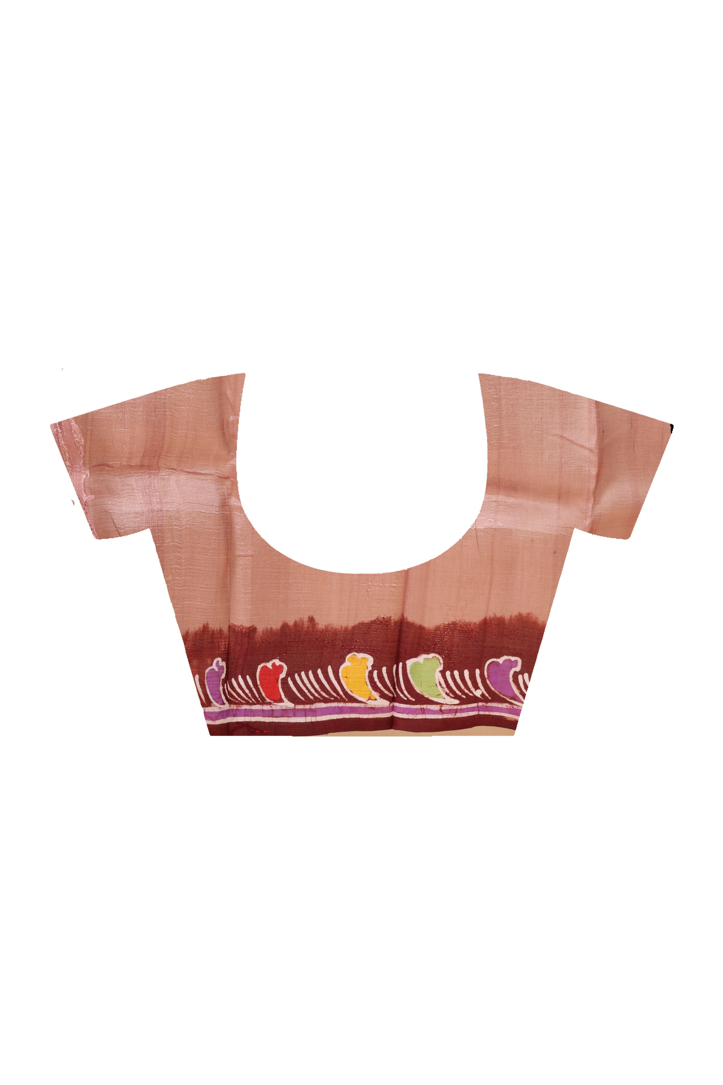 Hand Batik On Murshidabad Silk Saree SN202523888