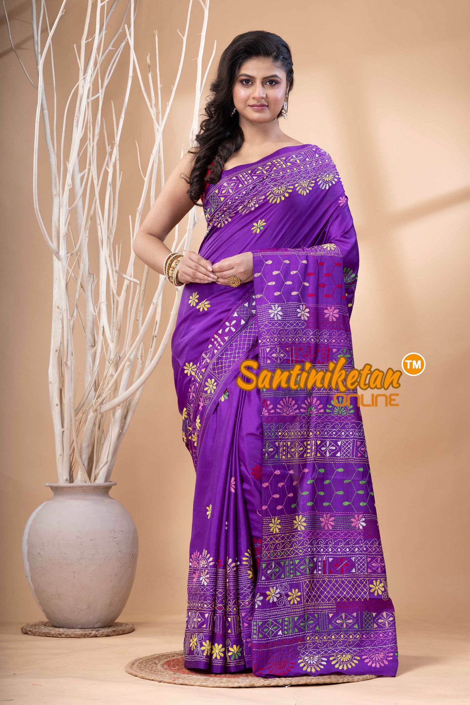 Bangalore Silk Lambani Stitch Saree SN202523969