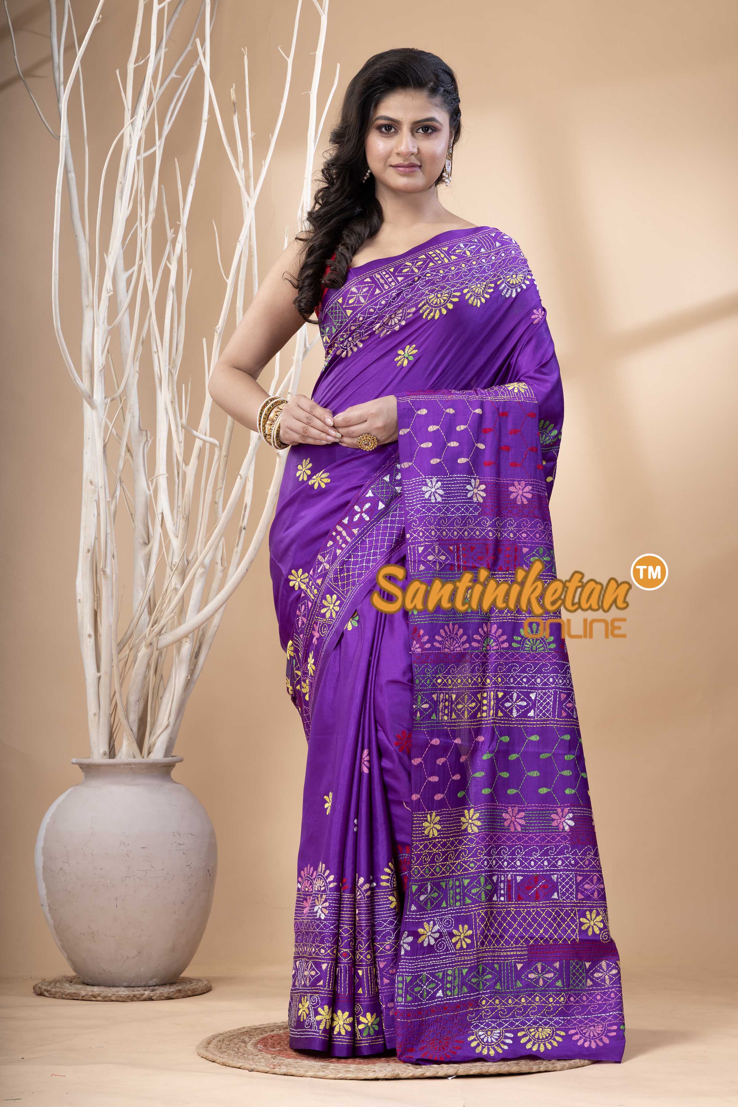 Bangalore Silk Lambani Stitch Saree SN202523969
