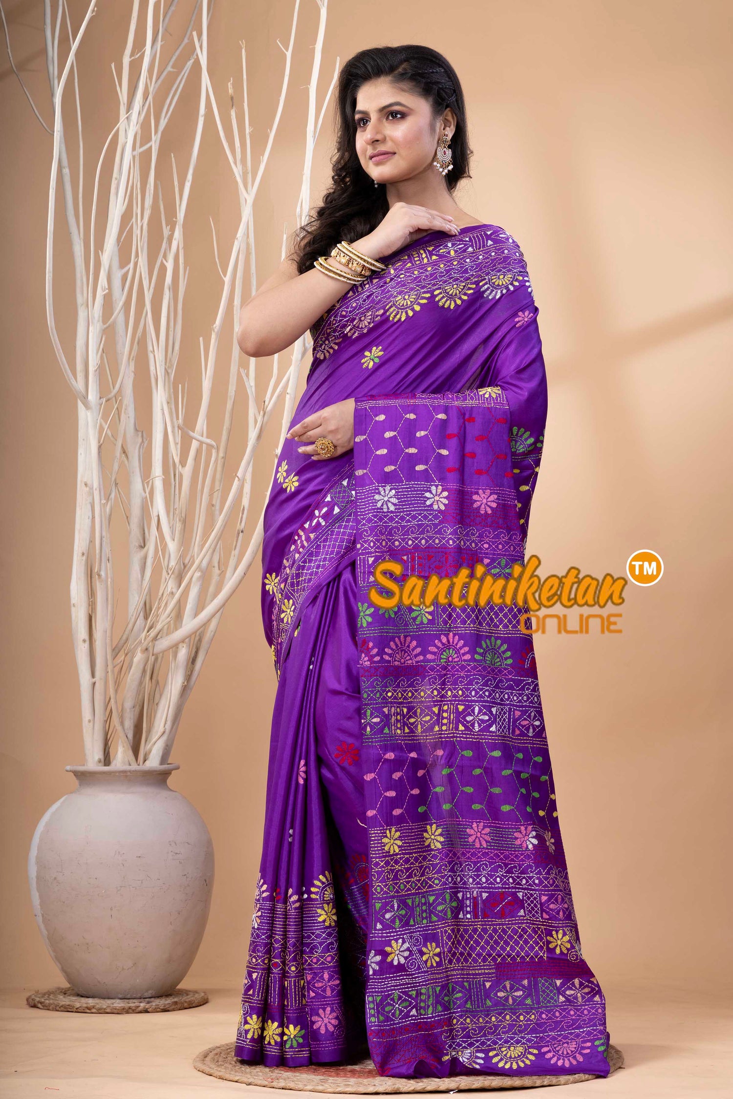 Bangalore Silk Lambani Stitch Saree SN202523969