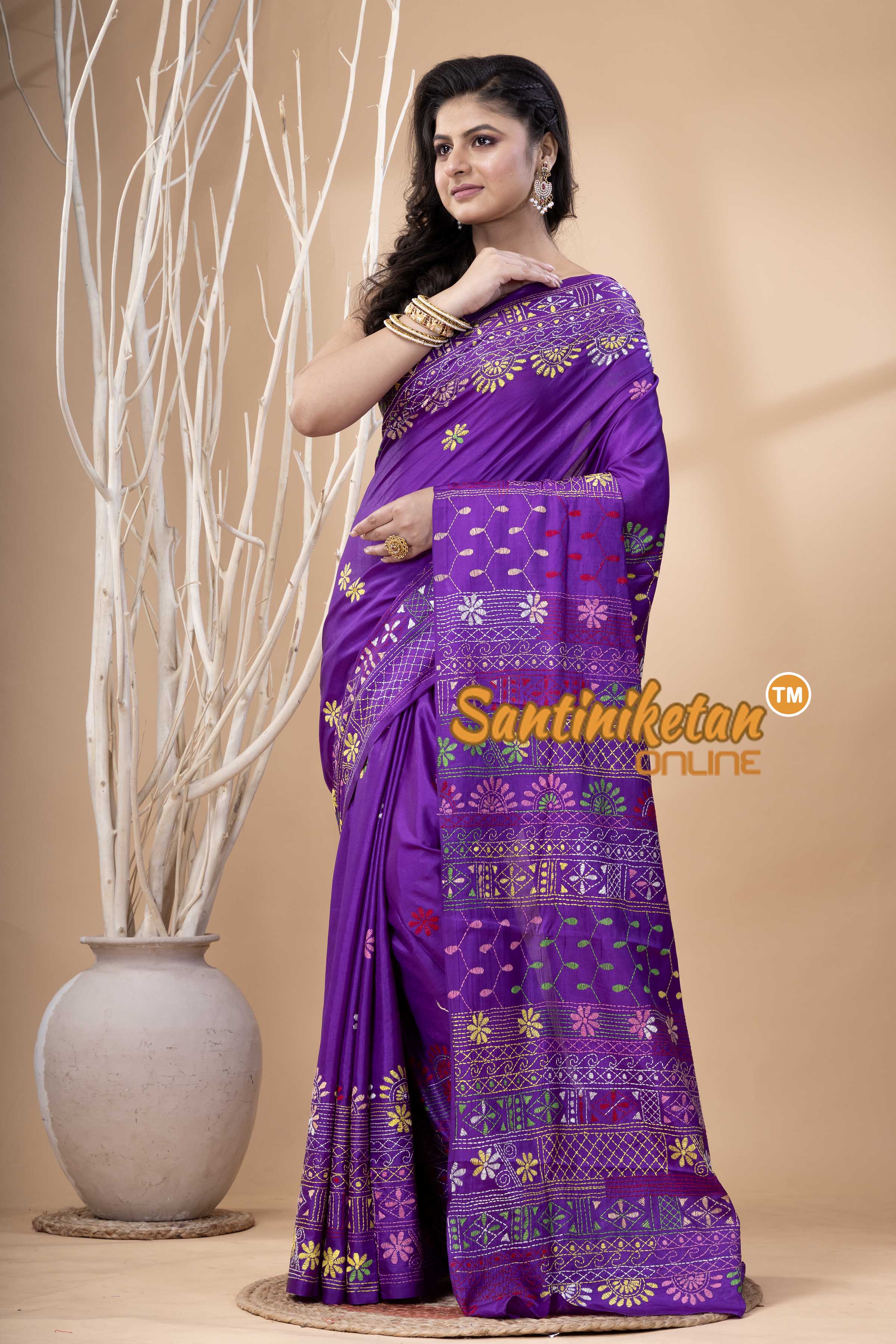 Bangalore Silk Lambani Stitch Saree SN202523969