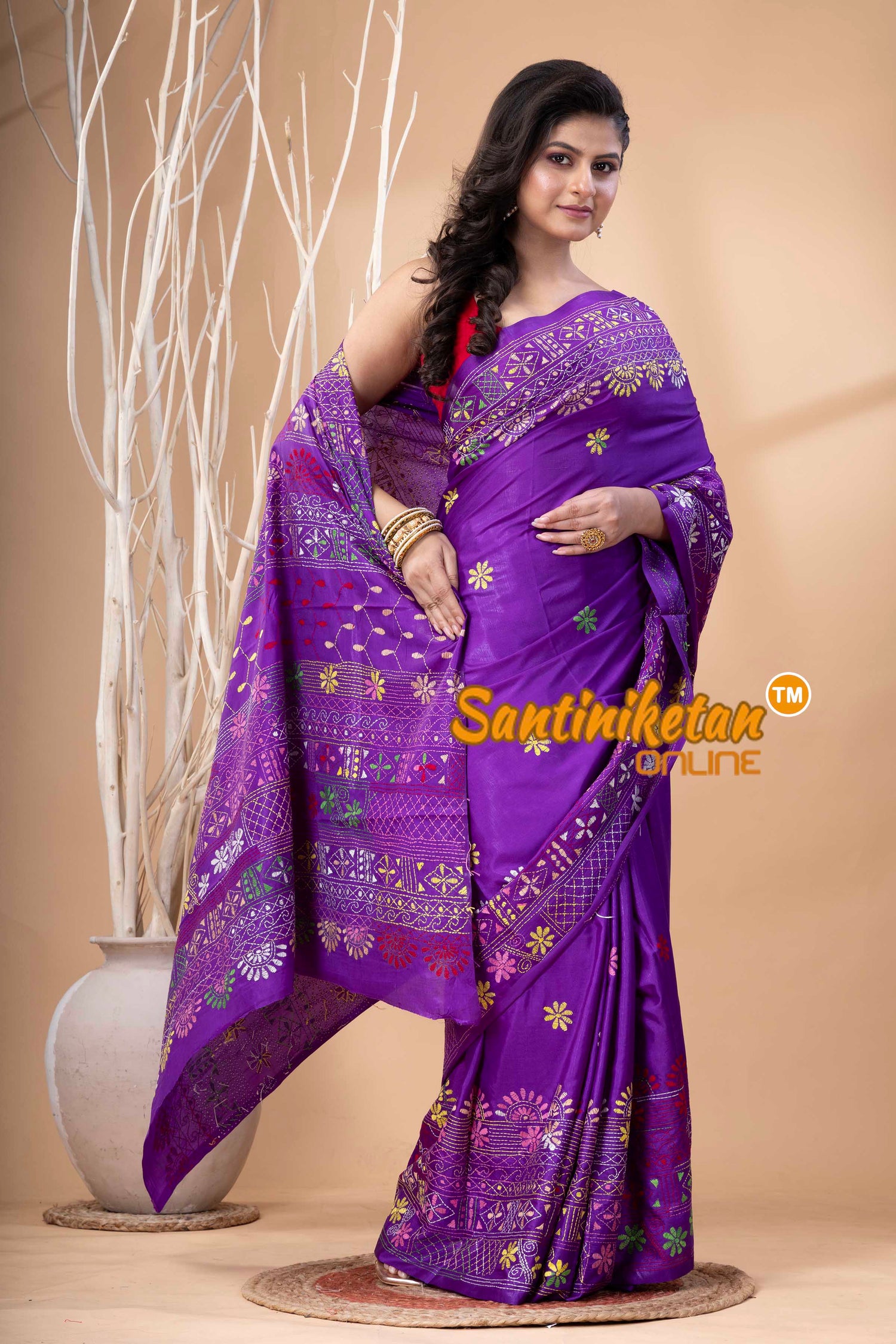 Bangalore Silk Lambani Stitch Saree SN202523969