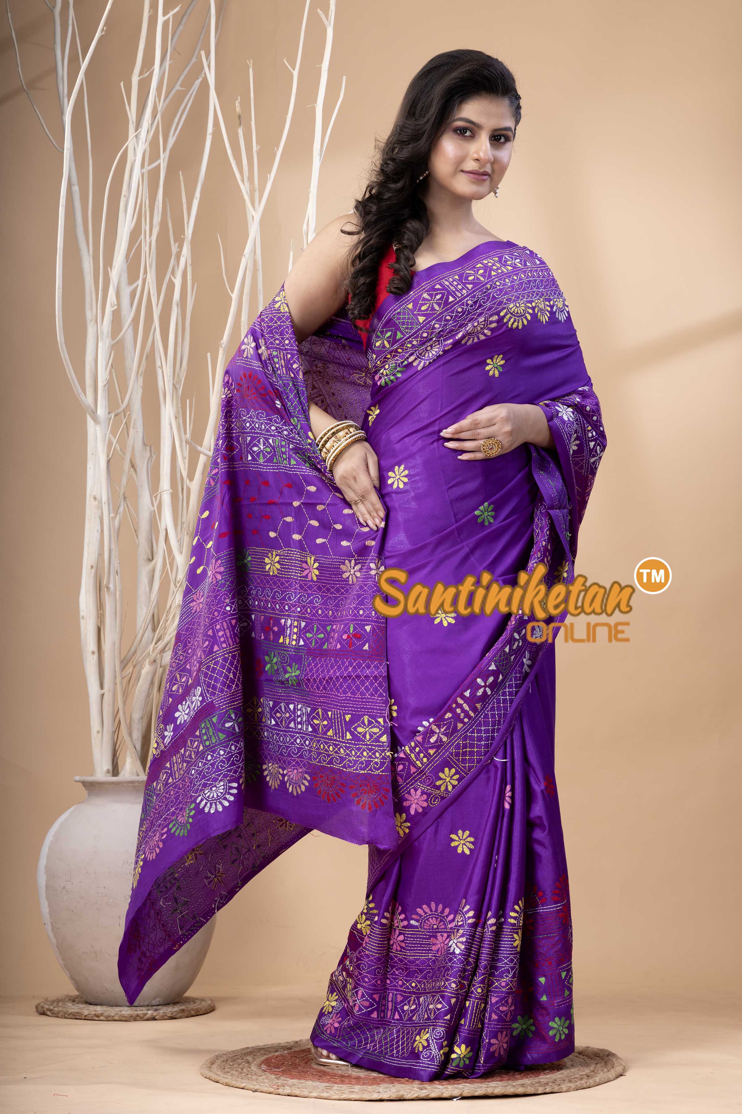 Bangalore Silk Lambani Stitch Saree SN202523969