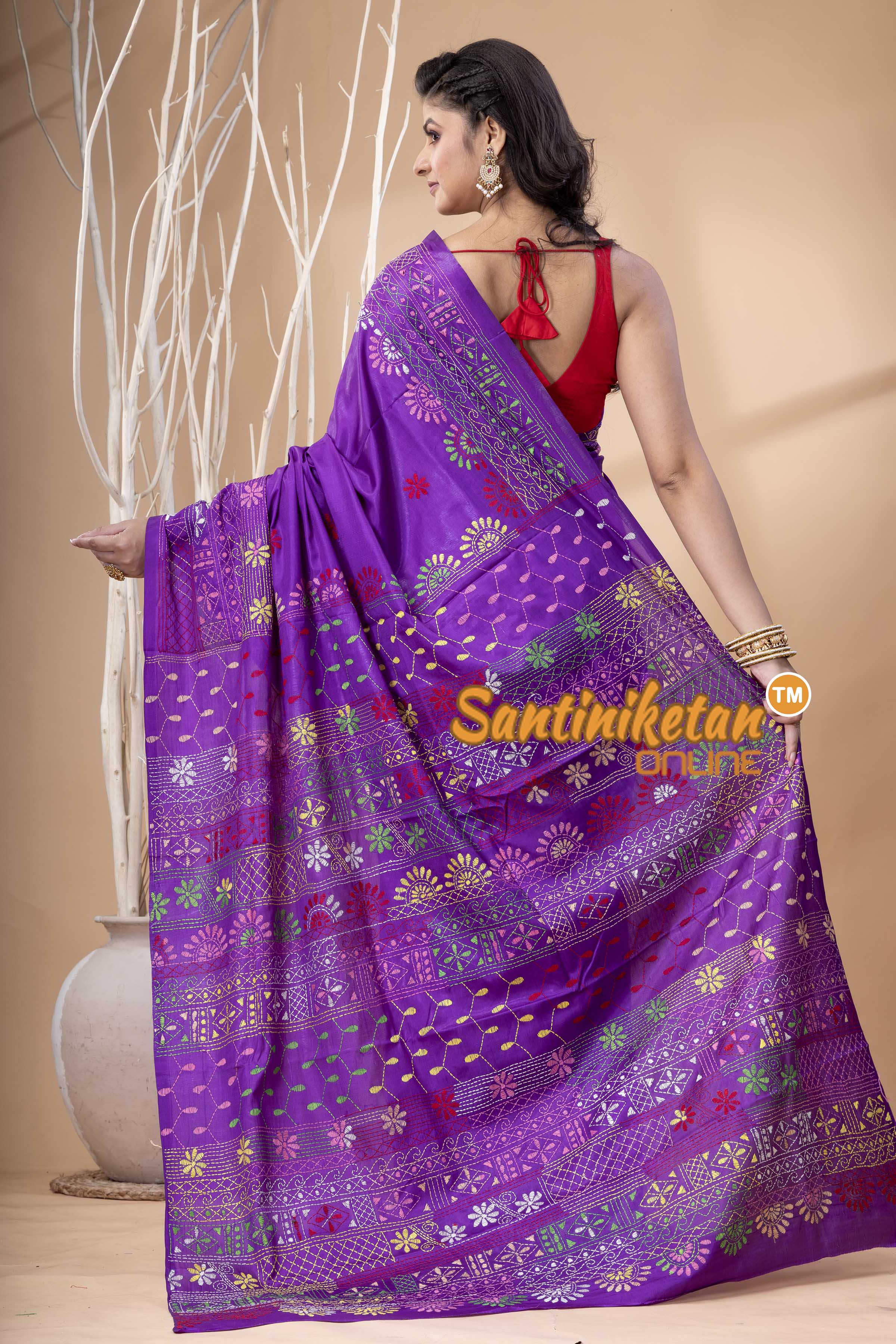 Bangalore Silk Lambani Stitch Saree SN202523969