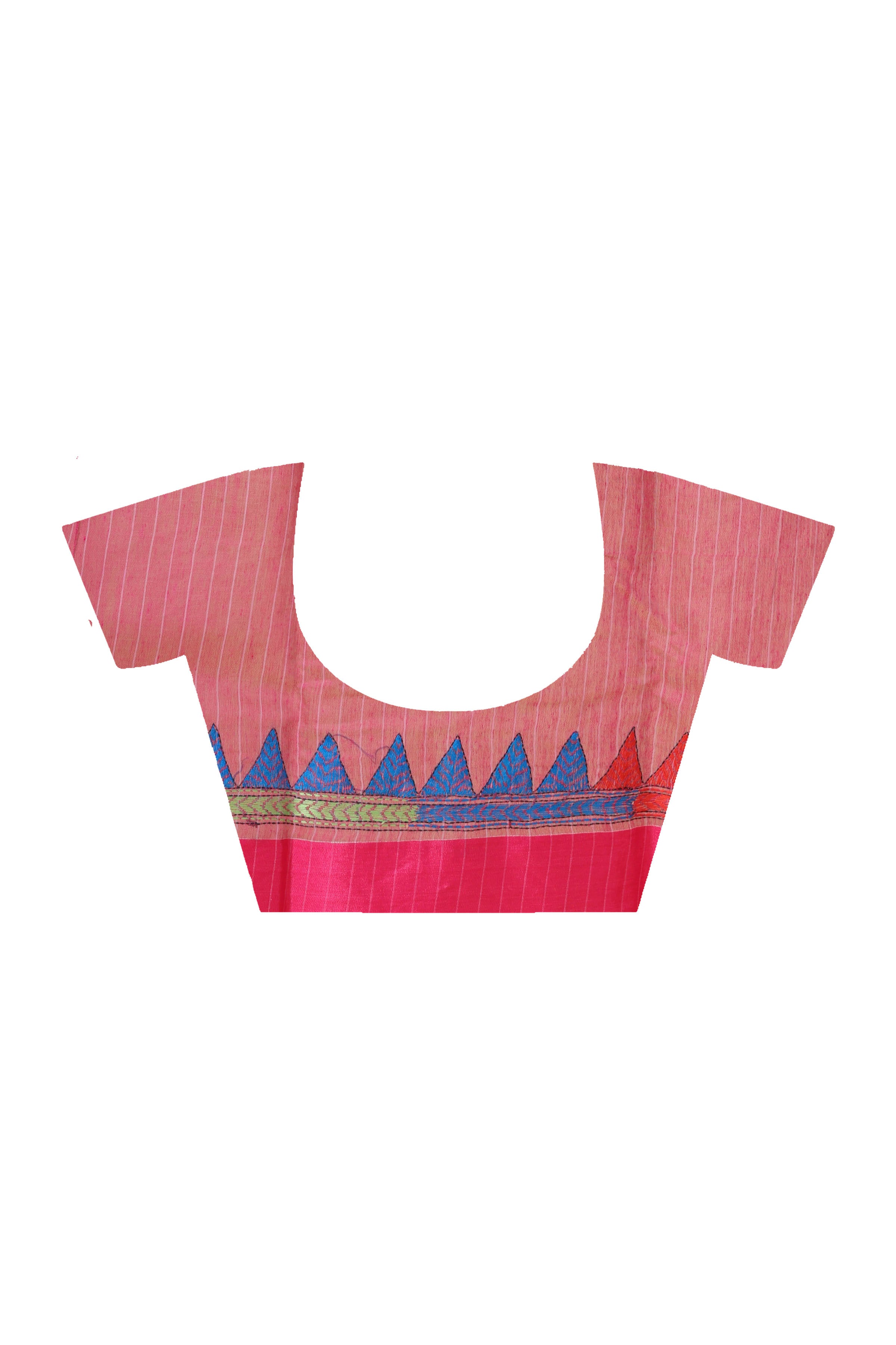 Handloom Cotton Kantha Saree SN202523999