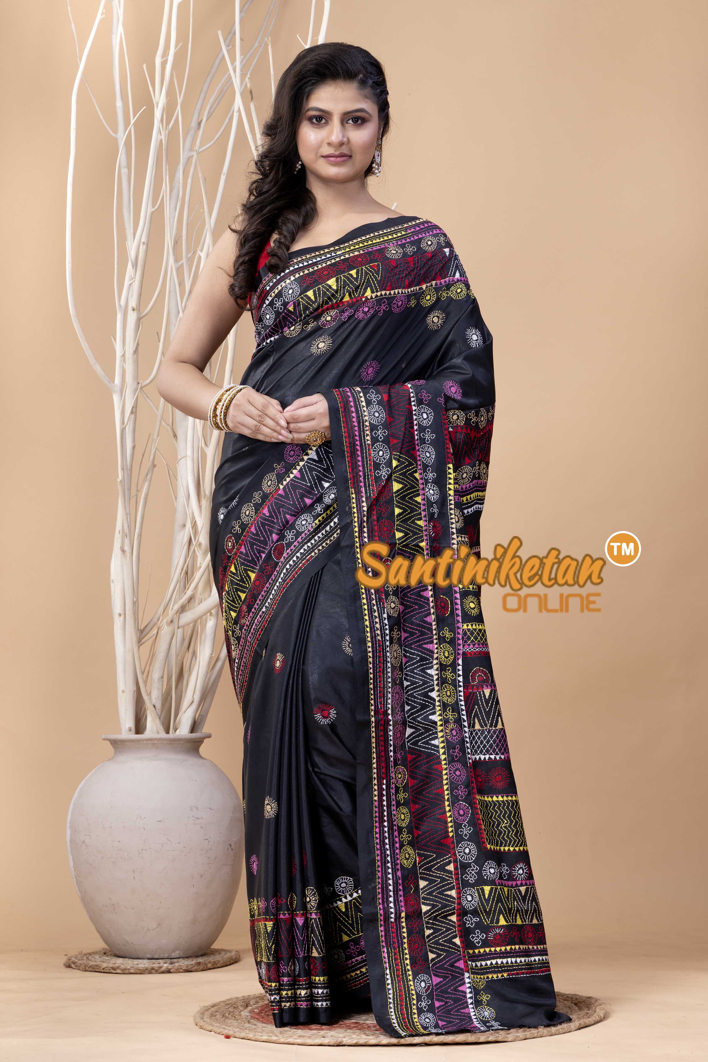 Bangalore Silk Lambani Stitch Saree SN202524053
